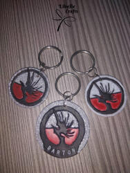 Amnisu Darton szimbólumos kulcstartó