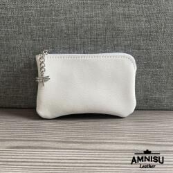 Amnisu Fehér egy cipzáras kulcstartó A3002