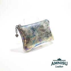 Amnisu Hologramos egy cipzáras bőr kulcstartó A3009