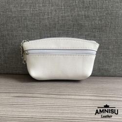 Amnisu Fehér kettő cipzáras kulcstartó B3002