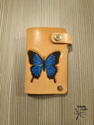 Amnisu Lepkés bőr igazolványtartó