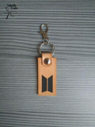 Amnisu BTS bőr kulcstartó