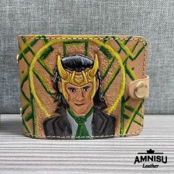 Amnisu Loki-s bőr igazolványtartó