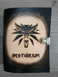 Amnisu Witcher Bestiárium könyvborító