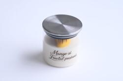 Alinturi Atelier Lumanare parfumata din ceara naturala de cocos si soia Mango Fructul Pasiunii