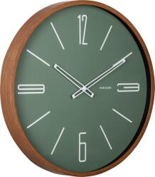 Karlsson Ceas de perete Marcado, diametru 50, 8 cm, verde (KA6089GR)