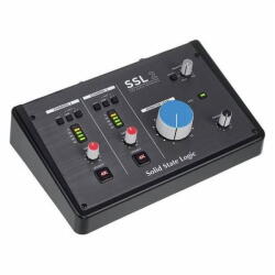 Solid State Logic Placa de sunet Solid State Logic SSL 2, 2 canale, USB C, dimensiuni 17.5x9.88x4.75cm, greutate 0.500kg (SSL12 MKII)
