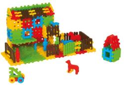 Marioinex Marioinex, Waffle, Casa si gradina, set de constructie, 120 piese