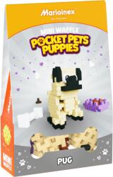 Marioinex Marioinex, Mini Waffle, Pocket Pets Puppies, Mops, set de constructie, 42 piese