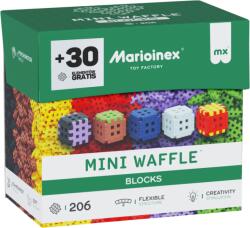 Marioinex Marioinex, Mini Waffle, Green Blocks, set de constructie, 206 + 30 piese gratuit