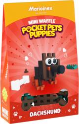 Marioinex Marioinex, Mini Waffle, Pocket Pets Puppies, Teckel, set de constructie, 43 piese
