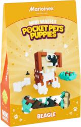 Marioinex Marioinex, Mini Waffle, Pocket Pets Puppies, Beagle, set de constructie, 46 piese