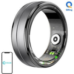 COLMI R06 Smartring 18, 1 mm 8 (fekete) (R06 Black 8) - wincity