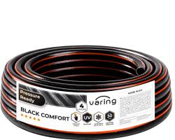 Varing Locsolótömlő VARING BLACK COMFORT, 4 rétegű, 1/2", 25m (VARBC1225) - kipkop