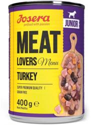 Josera Meat Lovers Menu Junior turkey 12x400 g