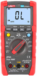  UT191T Professzionális digitális multiméter hőmérsékletméréssel, IP65 védelemmel