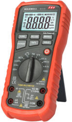 Maxwell MX-25313 digitális multiméter - automatikus méréshatár + hőmérsékletmérés