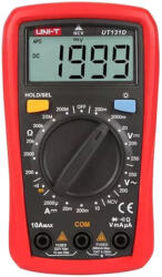  UT131D digitális multiméter, NCV