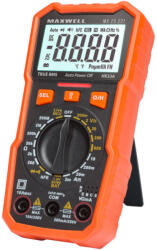 Maxwell MX-25221 digitális multiméter, elem teszter + munkalámpa funkció