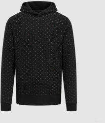  Mercedes kapucnis pulóver, polka dot, fekete - M