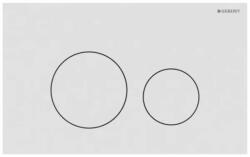 Geberit Sigma40 - Öblítésvezérlés, easy to clean, matt fehér 115.628. JT. 1 (115.628.JT.1)