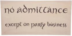 Weta Workshop - The Hobbit No Admittance Sign Poszter Ajándéktárgyak (872801433)