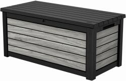 Keter DECO 630L Műanyag kerti láda, 155 x72 x 69, 5 cm, szürke (17213823) 263822 (263822)