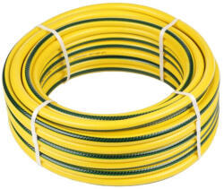  Master Extra locsolótömlő, Méret: 1/2"-13mm, Hossza: 25 méter, "Sárga kígyó" csavarodásmentes duplaszövésű (Sárga12-25)