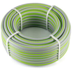  Master Extra locsolótömlő, Méret: 1/2"-13mm, Hossza: 25 méter, "Szürke kígyó" erősített szövetbetétes (szürke 12-25)