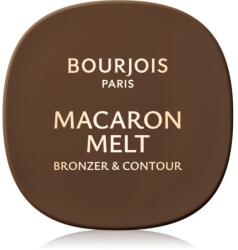 Bourjois Macaron Melt Bronzer & Contour bronzer și pudră pentru contur 2 in 1 culoare 04 Espresso Latte 5 g