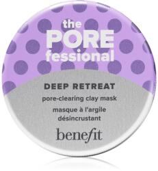 Benefit The POREfessional Deep Retreat tisztító agyagos arcmaszk a kitágult pórusokra 75 ml
