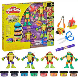 Hasbro Play-Doh Tini Nindzsa Teknőcök Cowabunga gyurmakészlet (G0556) - morzsajatekbolt