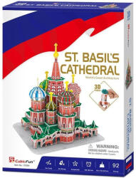 CubicFun C239 - Mini St. Basil's Cathedral - 92 db-os 3D puzzle (3D-C239) - gyerekjatekbolt