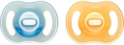 Tommee Tippee Ultra Light Night cumi 6-18m Orange/ Blue 2 db