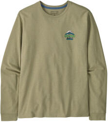 Patagonia Long-Sleeved Great Waves Responsibili-Tee férfi póló XXL / zöld