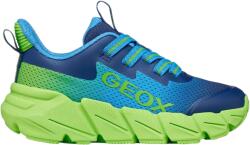 GEOX J Flexyper Fast Boy LT Blue/Lime gyerek cipő Cipőméret (EU): 36 / kék/zöld