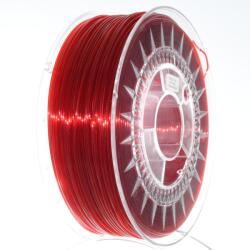 Devil Design Filament: PET-G roşu (rubiniu), transparentă 1kg ±0, 5% 1, 75mm DEV-PETG-1.75-RRT (DEV-PETG-1.75-RRT)