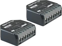 Shelly packet 2 relee inteligente shelly 2pm gen4, 2 canale, 2x10a, monitorizare consum, multiprotocol (wifi, bluetooth, matter, zigbee (3800238070755)