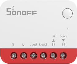 SONOFF zigbee smart roller shutter switch mini-zbrbs , modul inteligent zigbee pentru controlul jaluzelelor, draperiilor si ru (6920075743333)