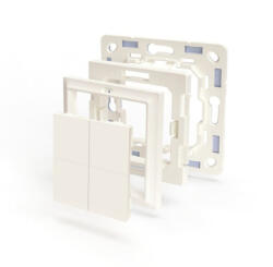 Shelly comutator de perete shelly blu wall switch 4 + rama gira merten (3800235266922)