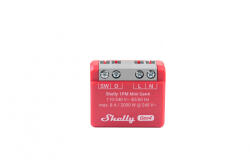 Shelly releu inteligent shelly 1pm mini gen4, 1 canal, 8a, multiprotocol (wifi, bluetooth, matter, zigbee), compatibil home assistant (3800238070809)