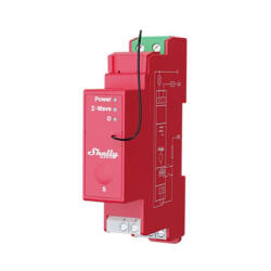 Shelly releu inteligent shelly qubino wave pro 1pm, 16a, 1 canal, masurarea consumului, z-wave (3800235269107)