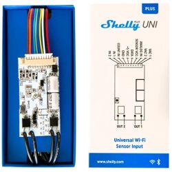 Shelly modul wi-fi inteligent universal shelly plus uni (3800235265710)