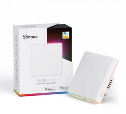 SONOFF intrerupator smart sonoff t5-2c-86 wifi cu full touch (2 canale), lumina led 5a 1200w (6920075740233)