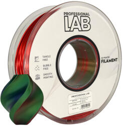 SmartPrint Filament Profesional LAB, Silk, PLA, Tricolor Royal Blossom, Diametru: 1.75 mm , Greutate 1 kg, Profesional LAB (FG-P112-E1)