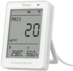 SONOFF airguard pm2.5/pm10 - monitor inteligent al calitatii aerului cu matter over wi-fi (sawf-07p) (6920075743265)