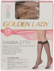 Golden Lady Gambaletto térdfix 15 Den Melon - 2 db