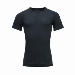 Devold Lauparen Merino 190 Base Tee Man férfi funkcionális póló XL / fekete