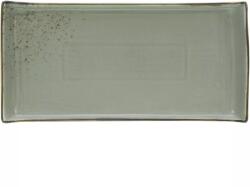 CreaTable Nature Tálalótányér, szögletes, kőszürke, magasság: 35 mm, hossz: 330 mm, szélesség: 165 mm