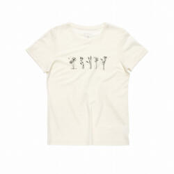 Devold Classic "Flowers" Tee Wmn női póló S / fehér